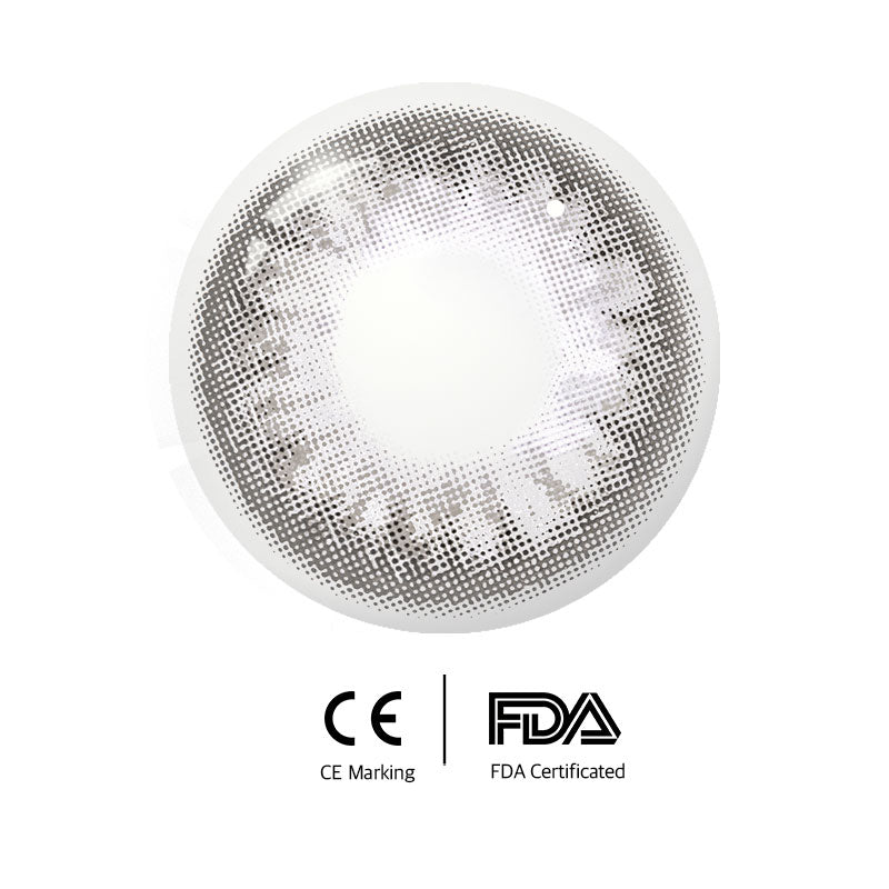Unibling Diamond Grey Colored Contacts (Yearly)-unibling