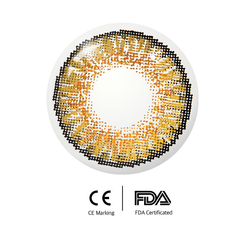 Unibling Pure Hazel Colored Contacts (Yearly)-unibling