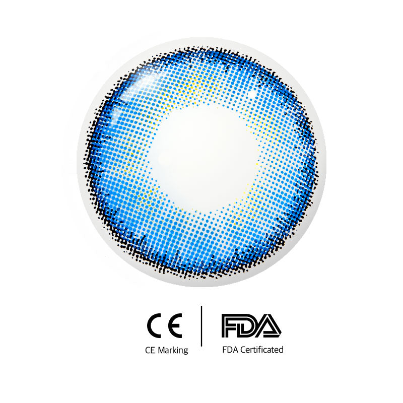 Unibling Egypt Blue Colored Contacts (Yearly)-unibling