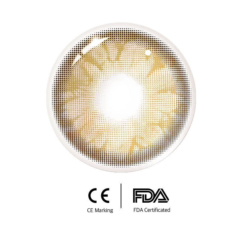 Flash Sale Unibling Gem Brown Colored Contacts (Yearly)-unibling