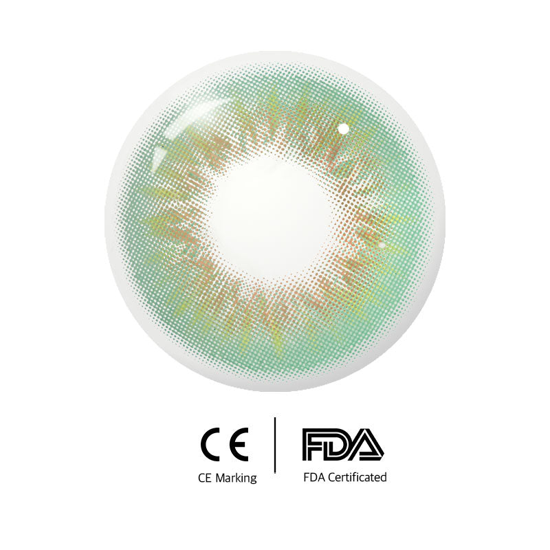 Unibling Sin Green Colored Contacts (Yearly)-unibling