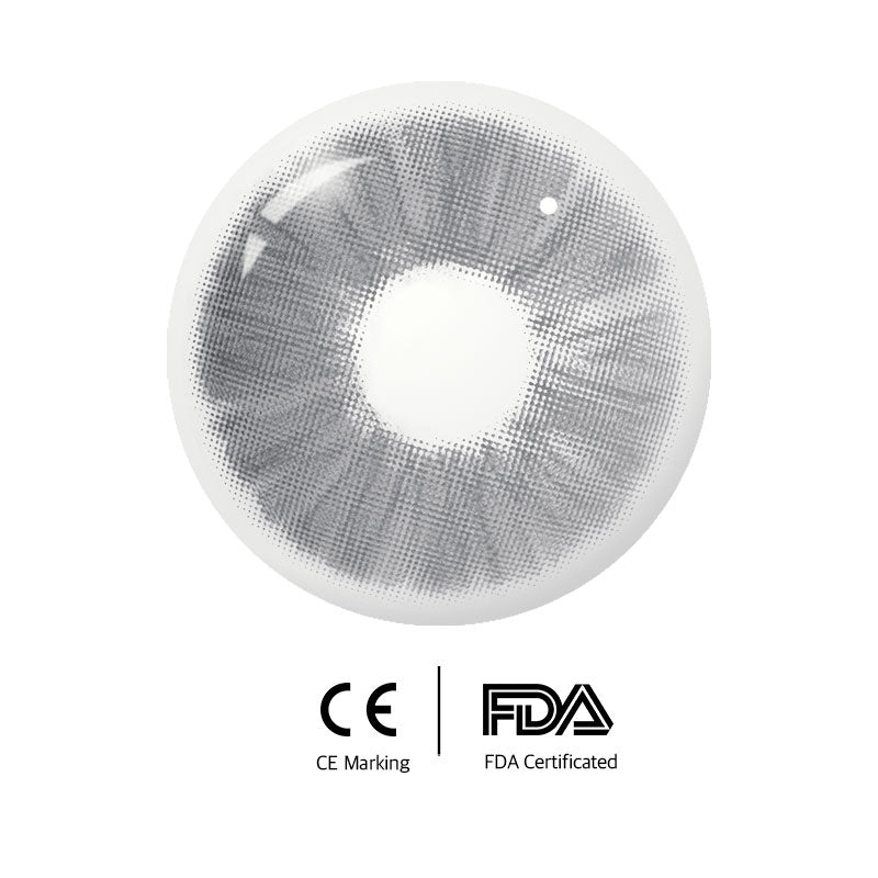 Unibling Meta Grey Colored Contacts (Yearly)-unibling