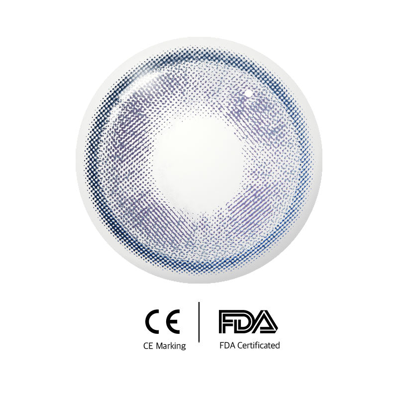 Unibling Neala Blue Colored Contacts (Yearly)-unibling