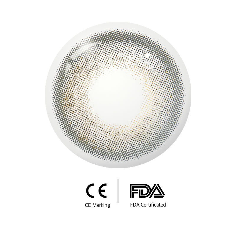 Unibling Satellite Grey Colored Contacts (Yearly)-unibling