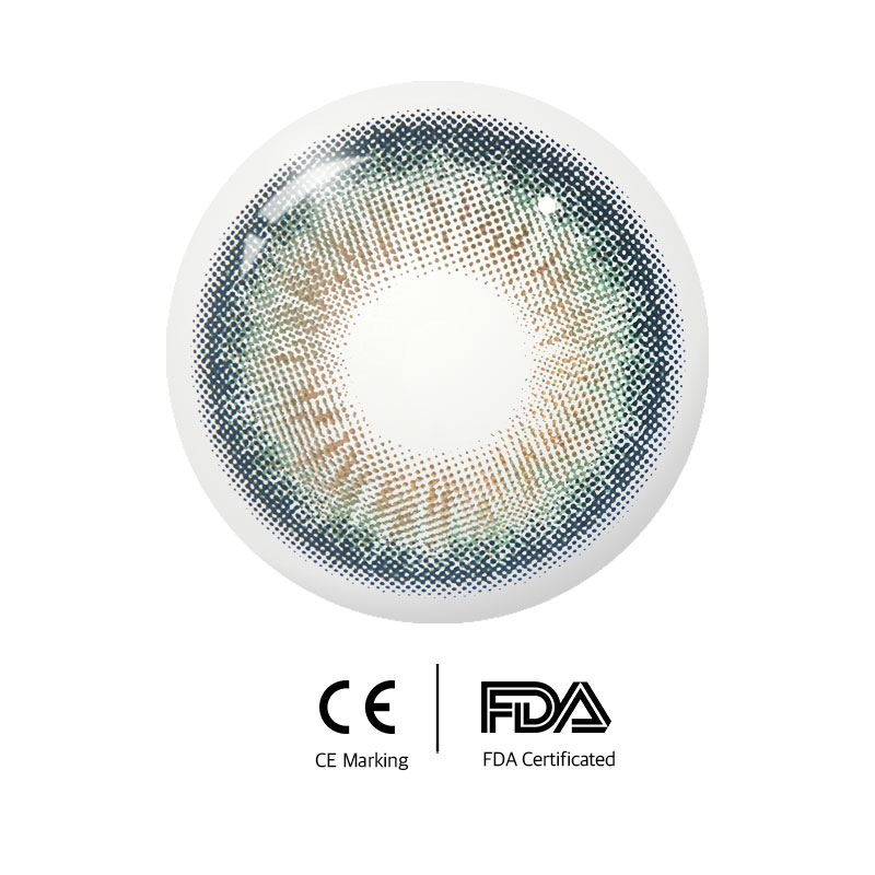 Unibling Galaxy Blue Colored Contacts (Yearly)