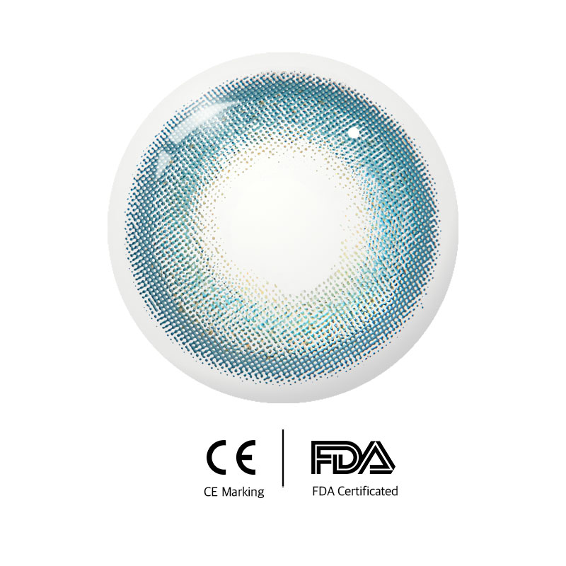 Unibling Satellite Blue Colored Contacts (Yearly)-unibling