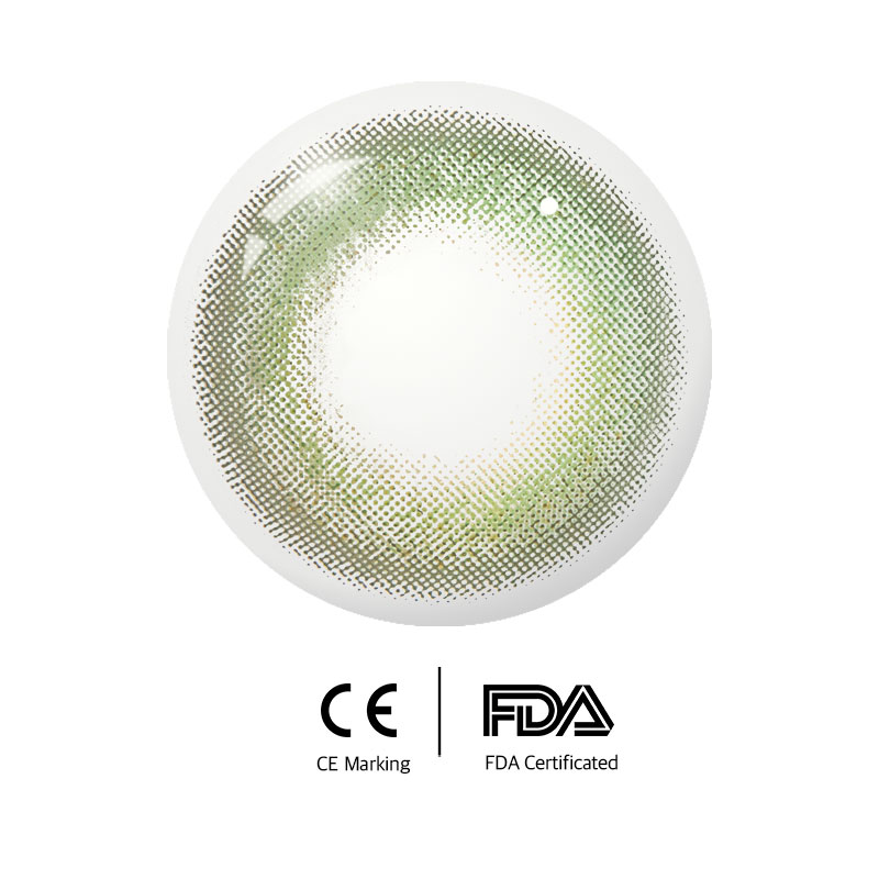 Unibling Satellite Green Colored Contacts (Yearly)-unibling