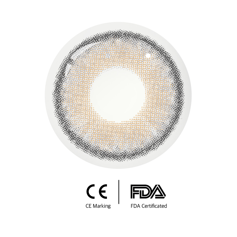 Unibling Dubai Grey Colored Contacts (Yearly)