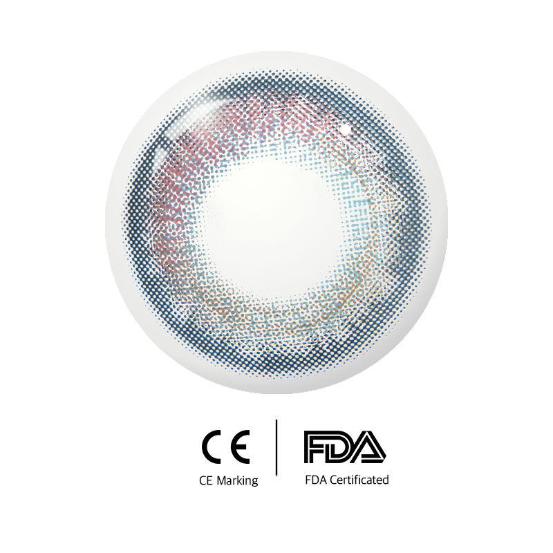 Unibling Illusion Blue Colored Contacts (Yearly)-unibling