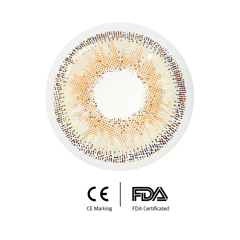 Unibling Hazel Salt Lake Colored Contacts (Yearly)