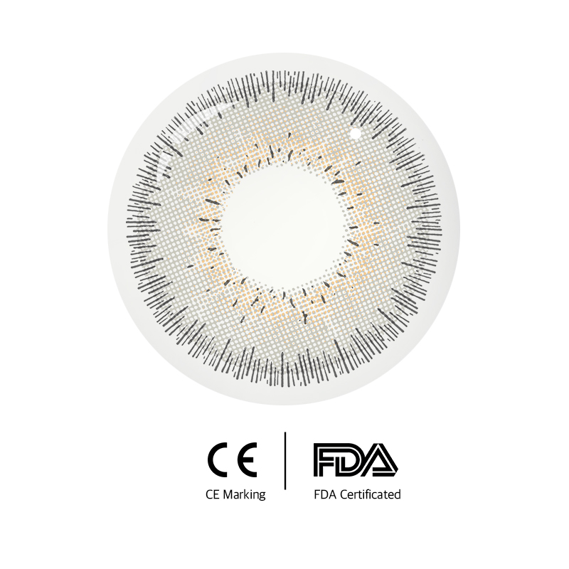 Unibling Grey Salt Lake Colored Contacts (Yearly)