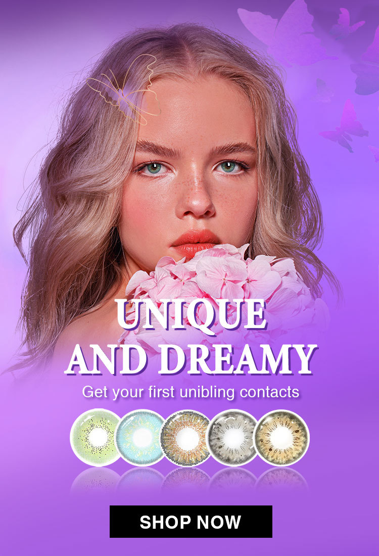unibling Best Natural COLORED CONTACTS, Beauty Colored Contact Lenses