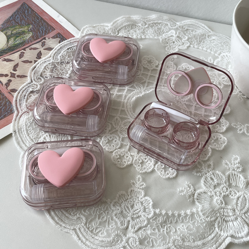 Color Contact Lens Case Butterfly Sweetheart