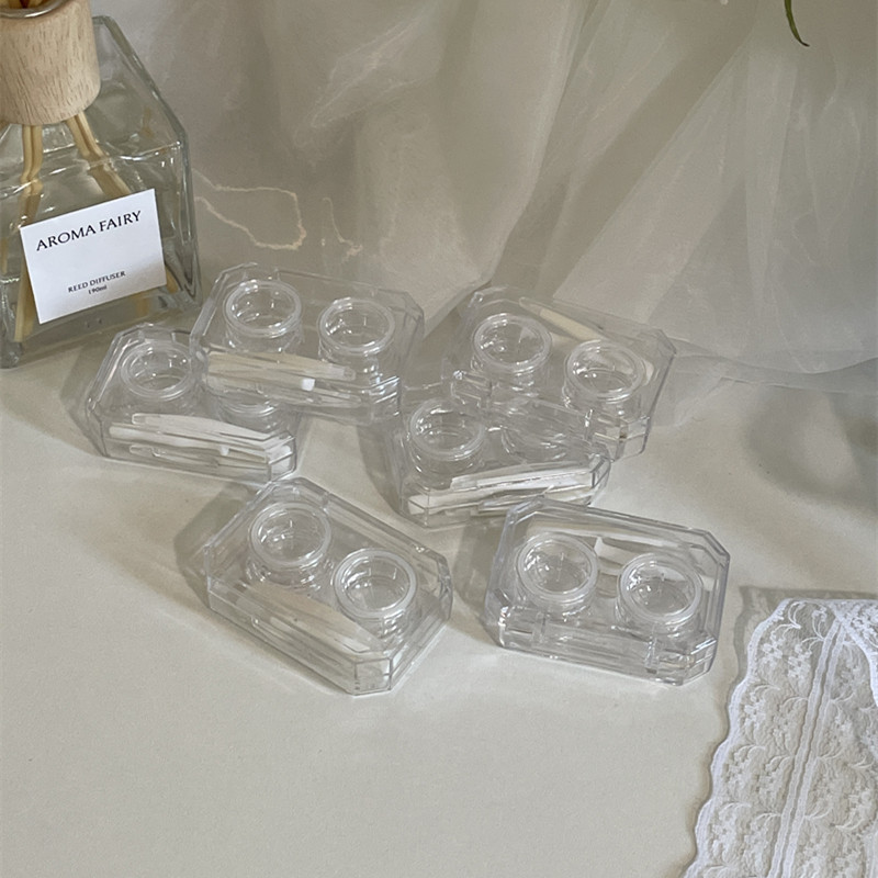 Transparent Contact Lens Case