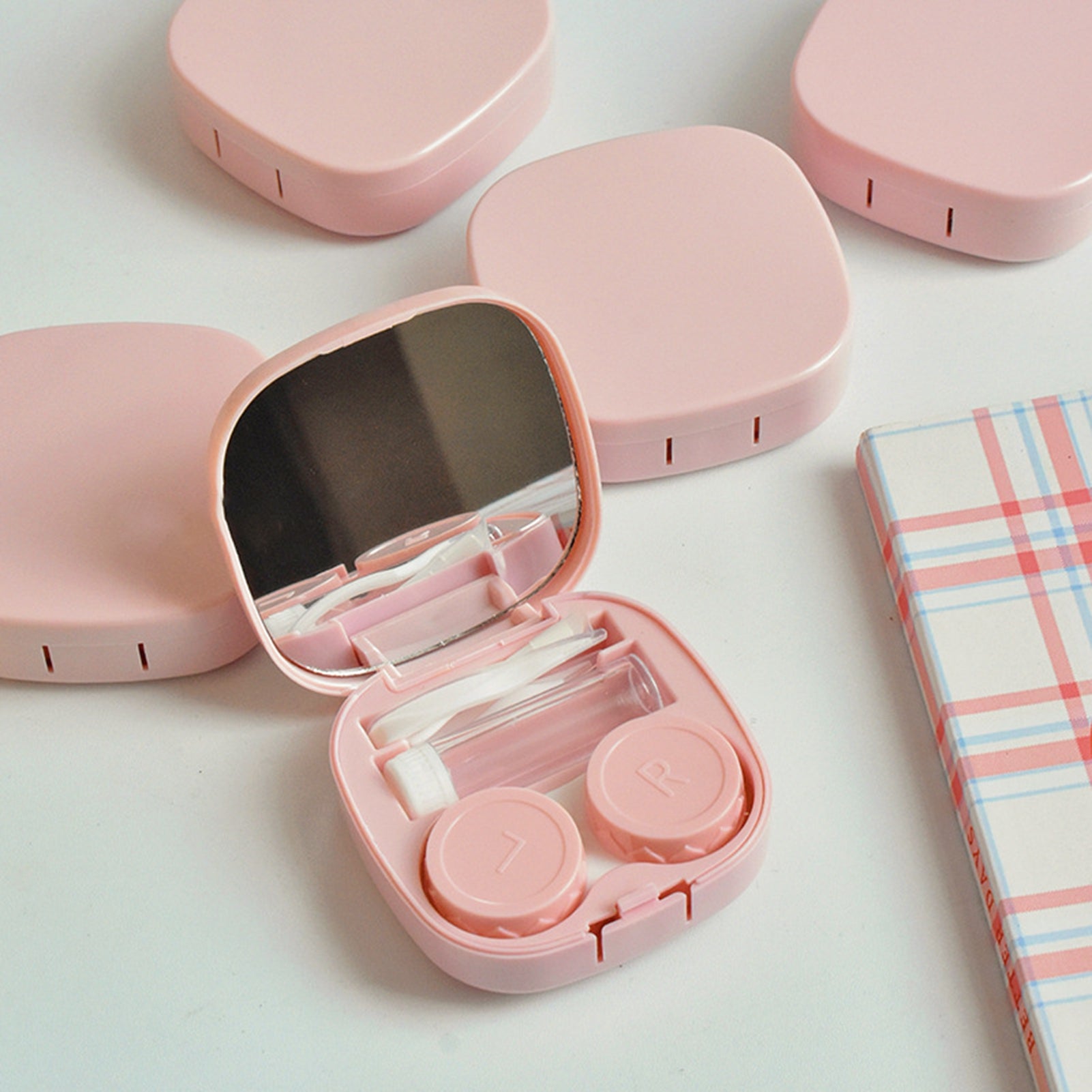 Candy Color Contact Lens Case Travel Kit-unibling