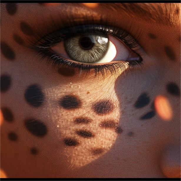 Unibling Leopard Brown Colored Contacts (Yearly)