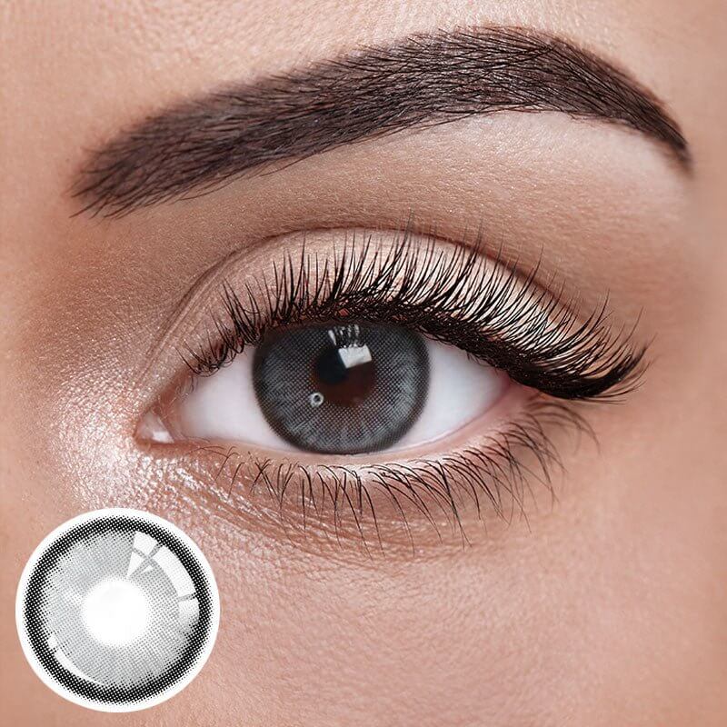 Unibling Dawn Grey Colored Contacts (Yearly)-unibling