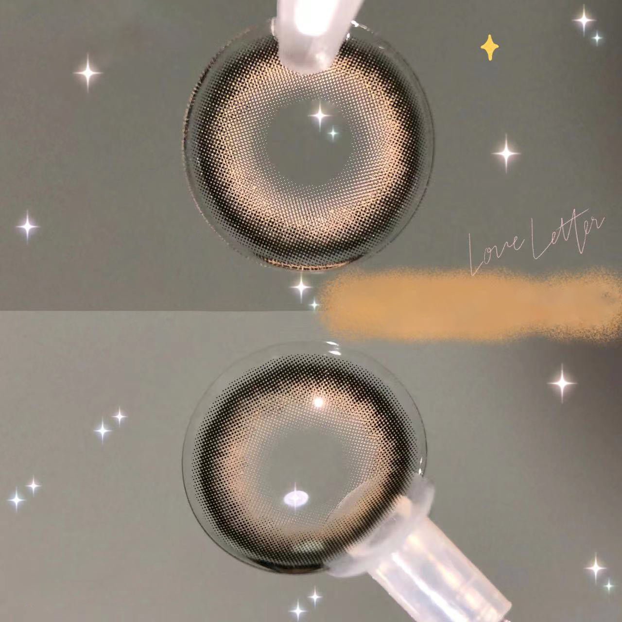 Unibling Linen Gravy Colored Contacts (Yearly)-unibling