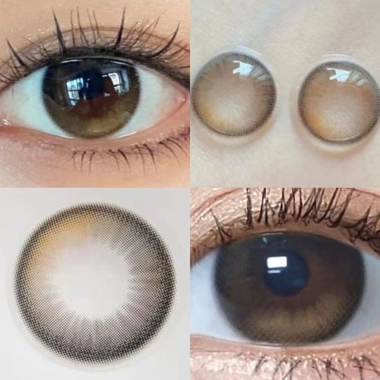 Unibling Moon Light Colored Contacts - Like Glowing Glass Beads