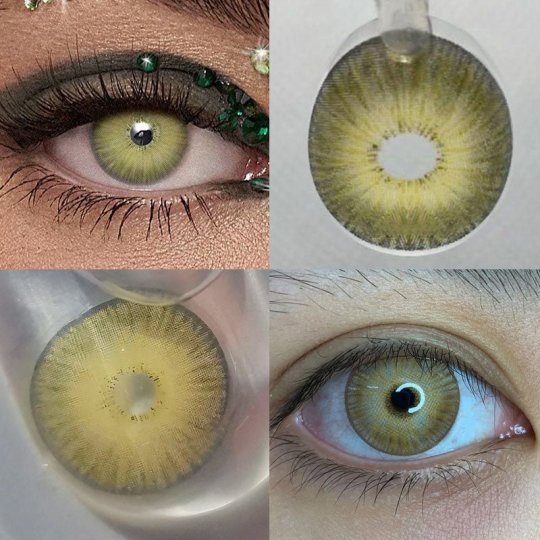 Gray Colored Contacts - Sophistication and Mystery