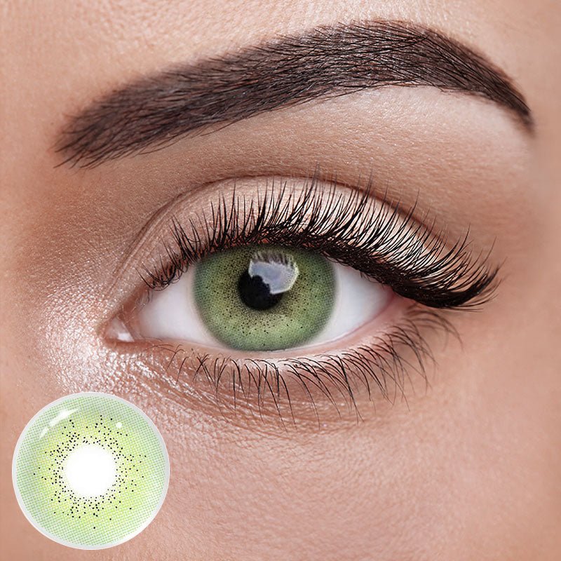 Unibling Ocean Green Colored Contacts (Yearly)-unibling