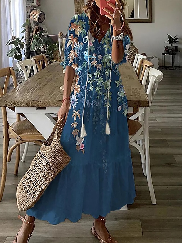 casual maxi gown