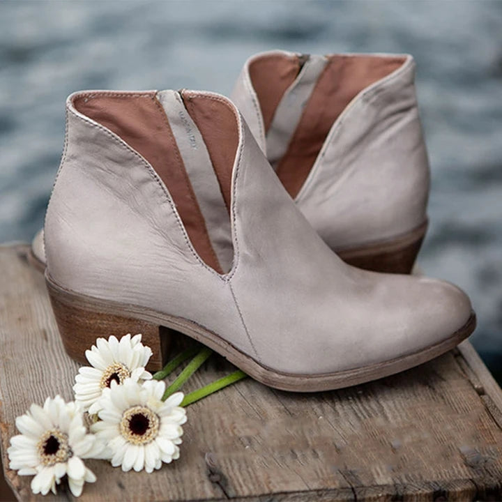 side zip winter boots