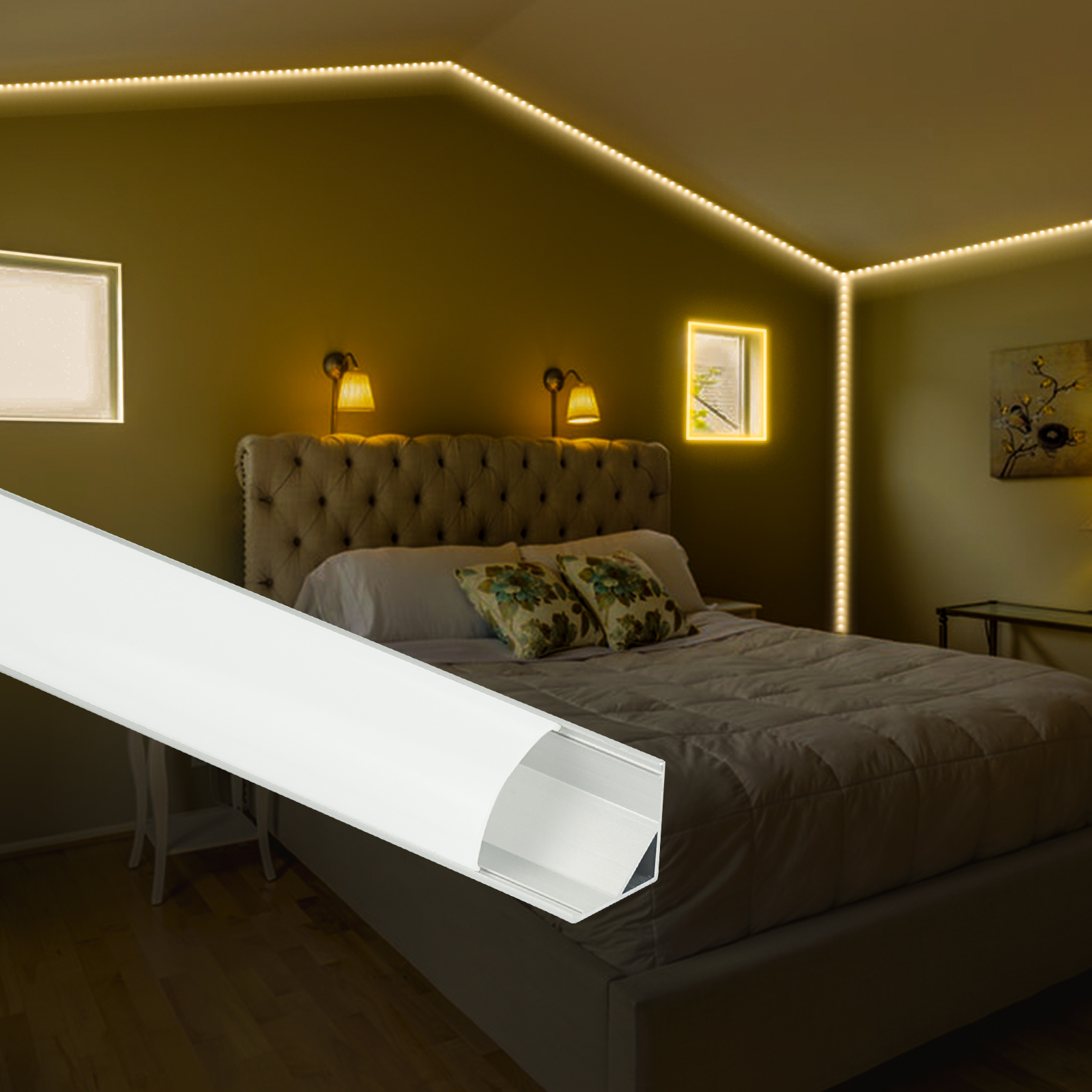 ceiling light channel
