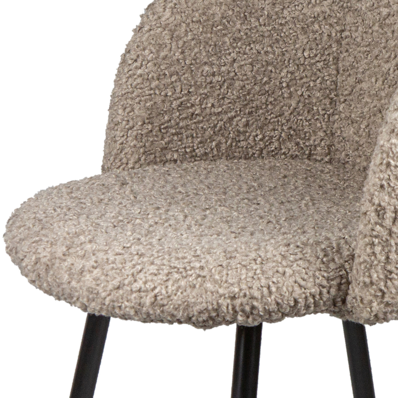 Upholstered dining armrest chair