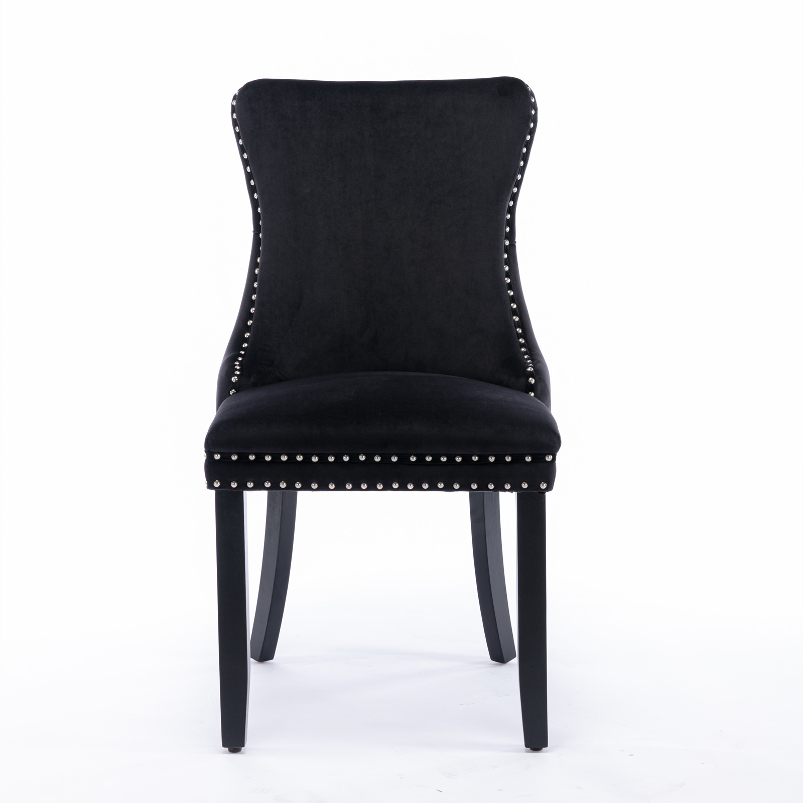 Upholstered wingback dining online chair