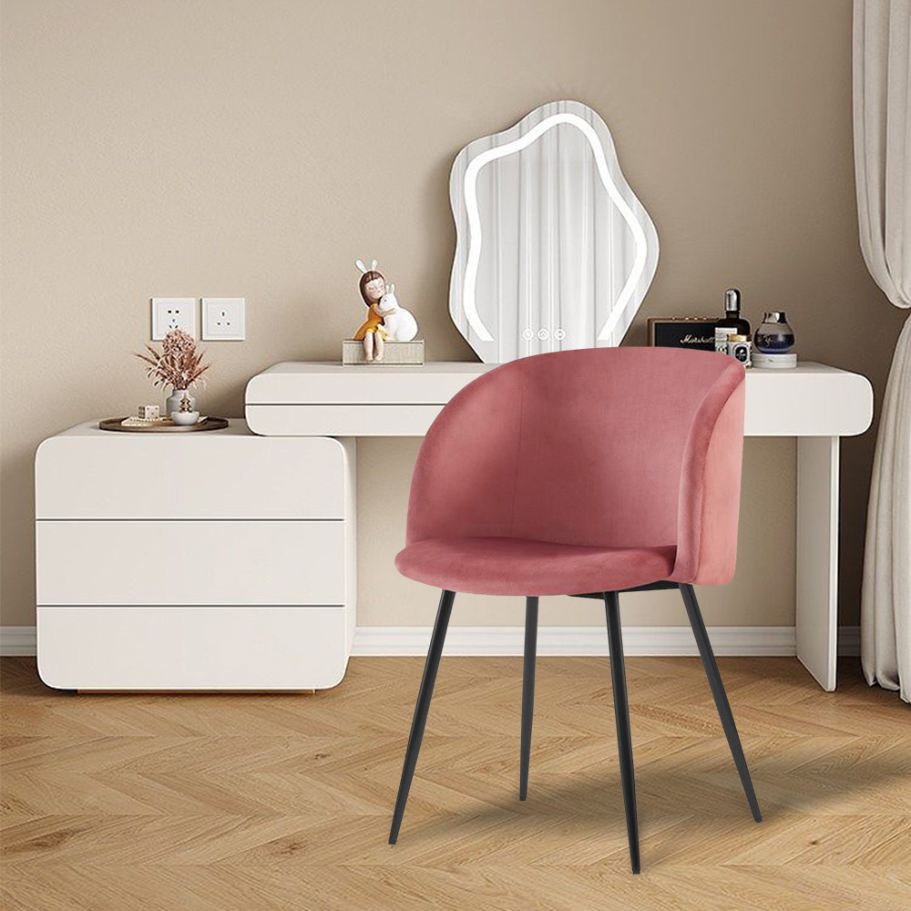 Upholstered dining armrest chair