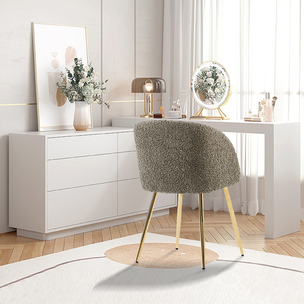 Upholstered dining armrest chair