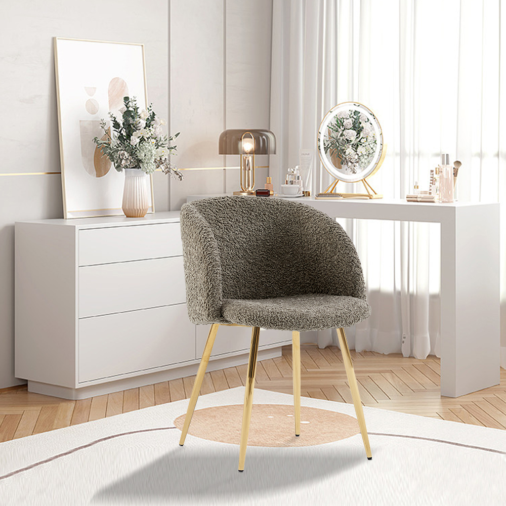 Upholstered dining armrest chair