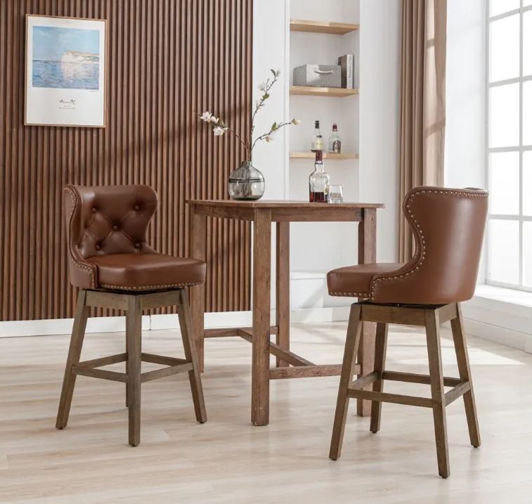 Asher Swivel Counter Stool(Set of 2)