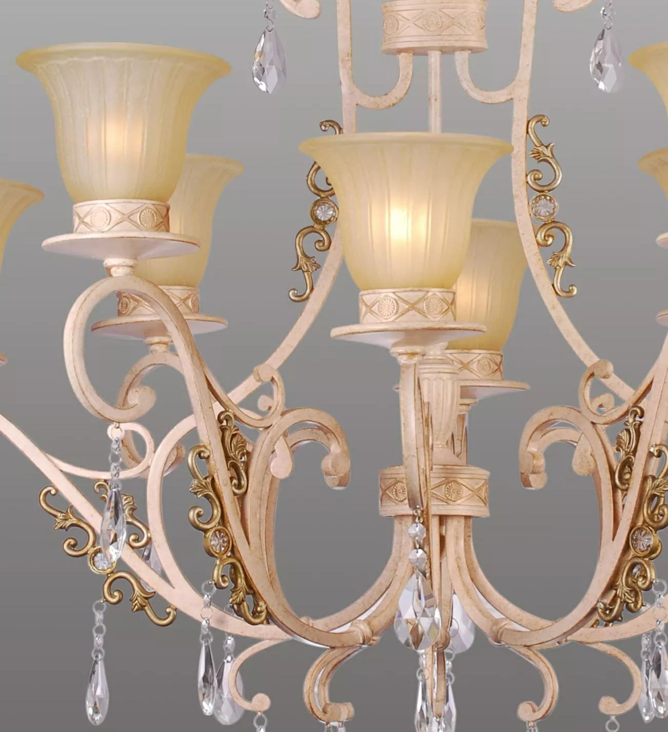 Classical Style Chandelier 2 28"
