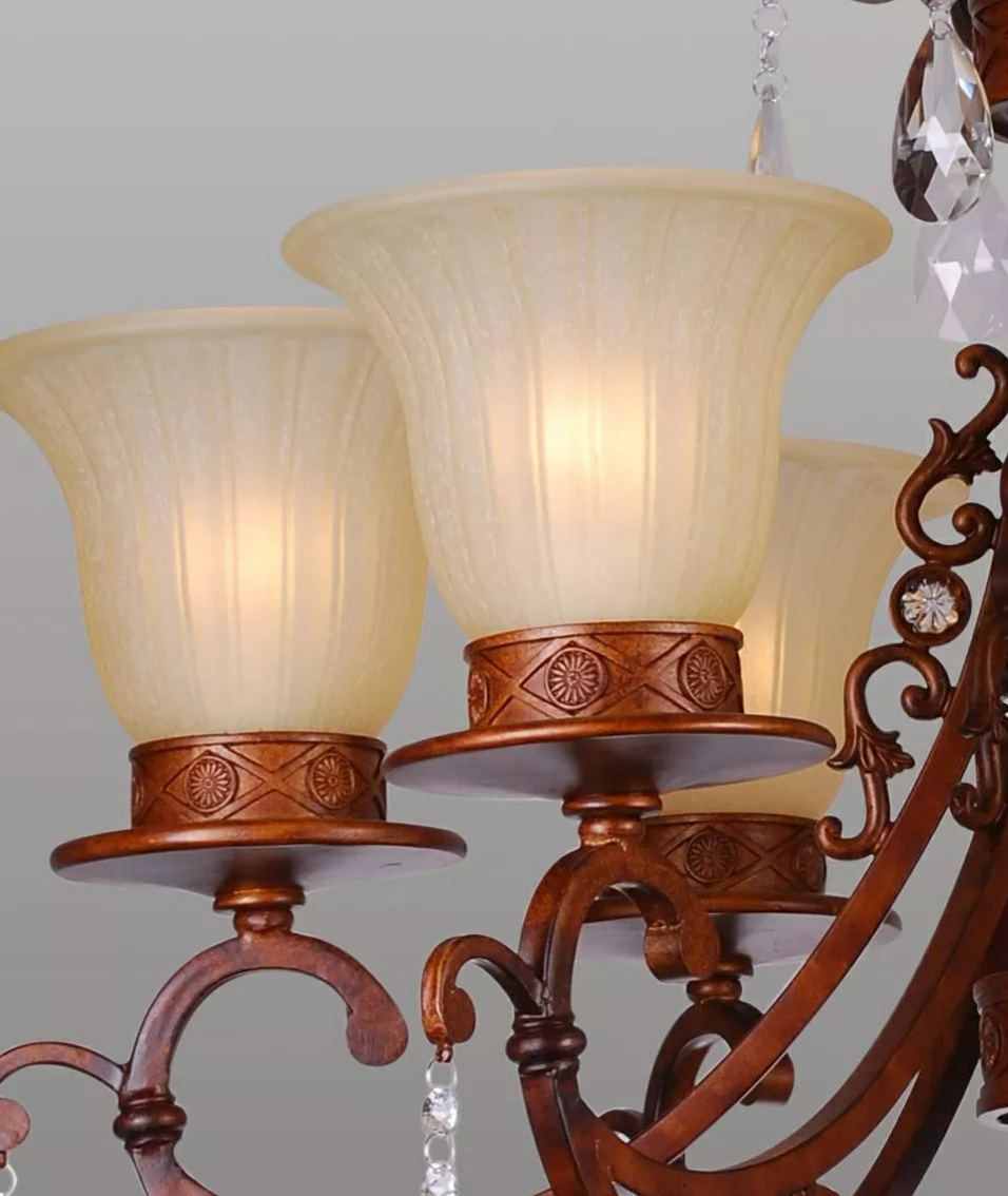 Classical Style 6 lights Chandelier L 23"