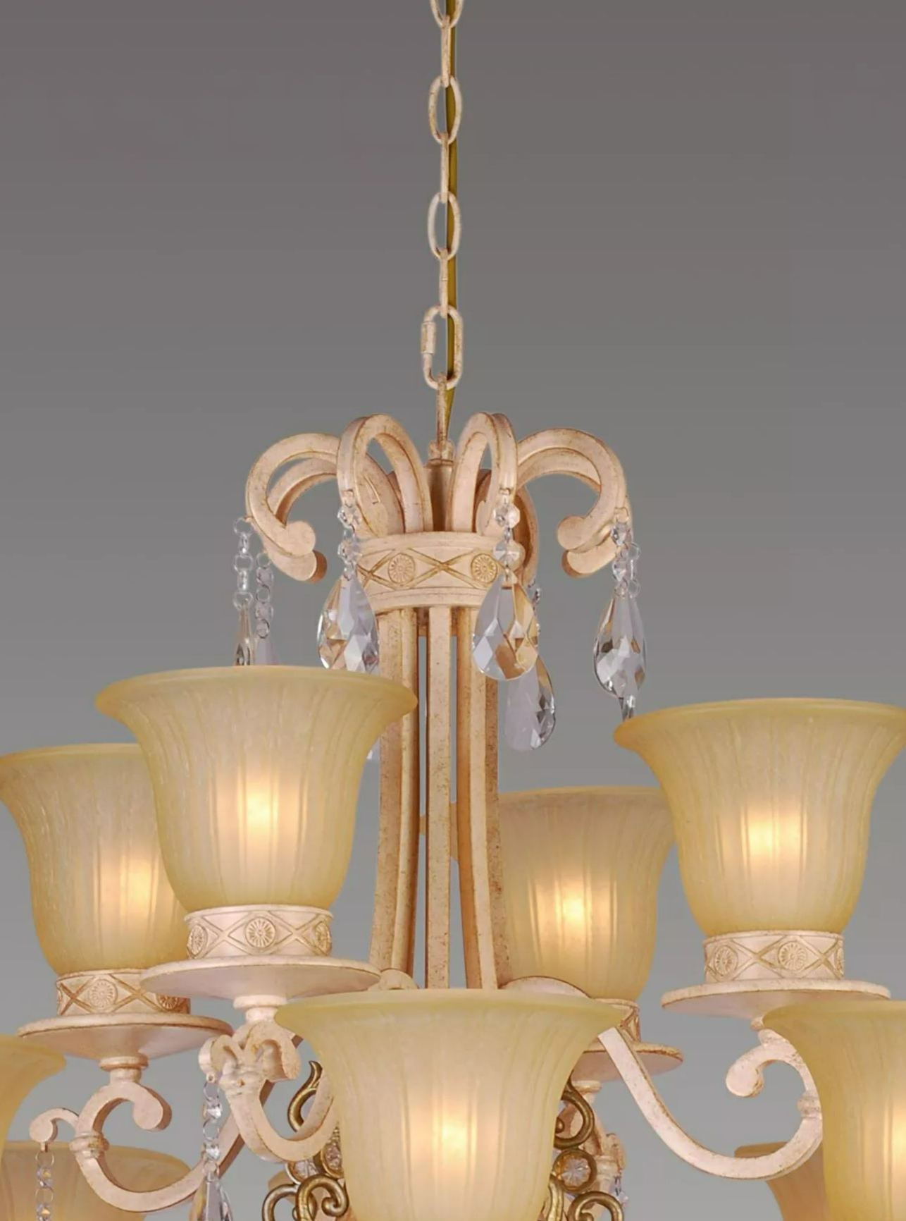 Almond Classical Style Chandelier