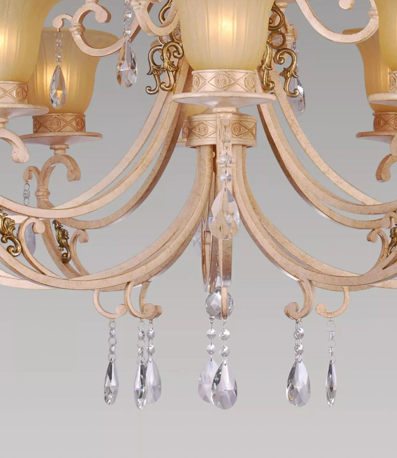 Almond Classical Style Chandelier