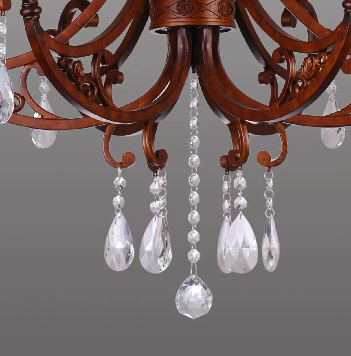 Classical Style 6 lights Chandelier L 23"