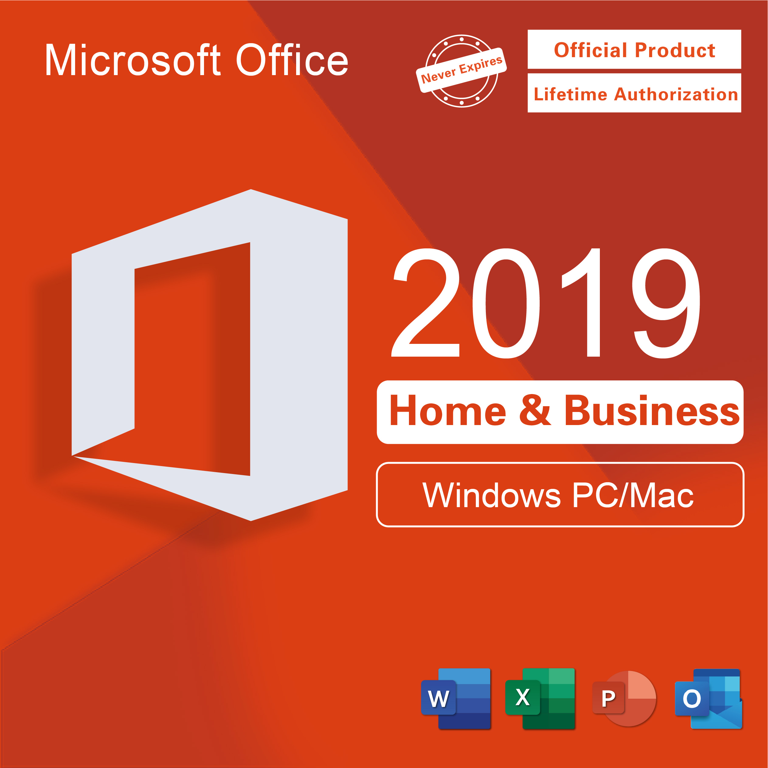 Microsoft Office 2019 Home & Business PC/Mac