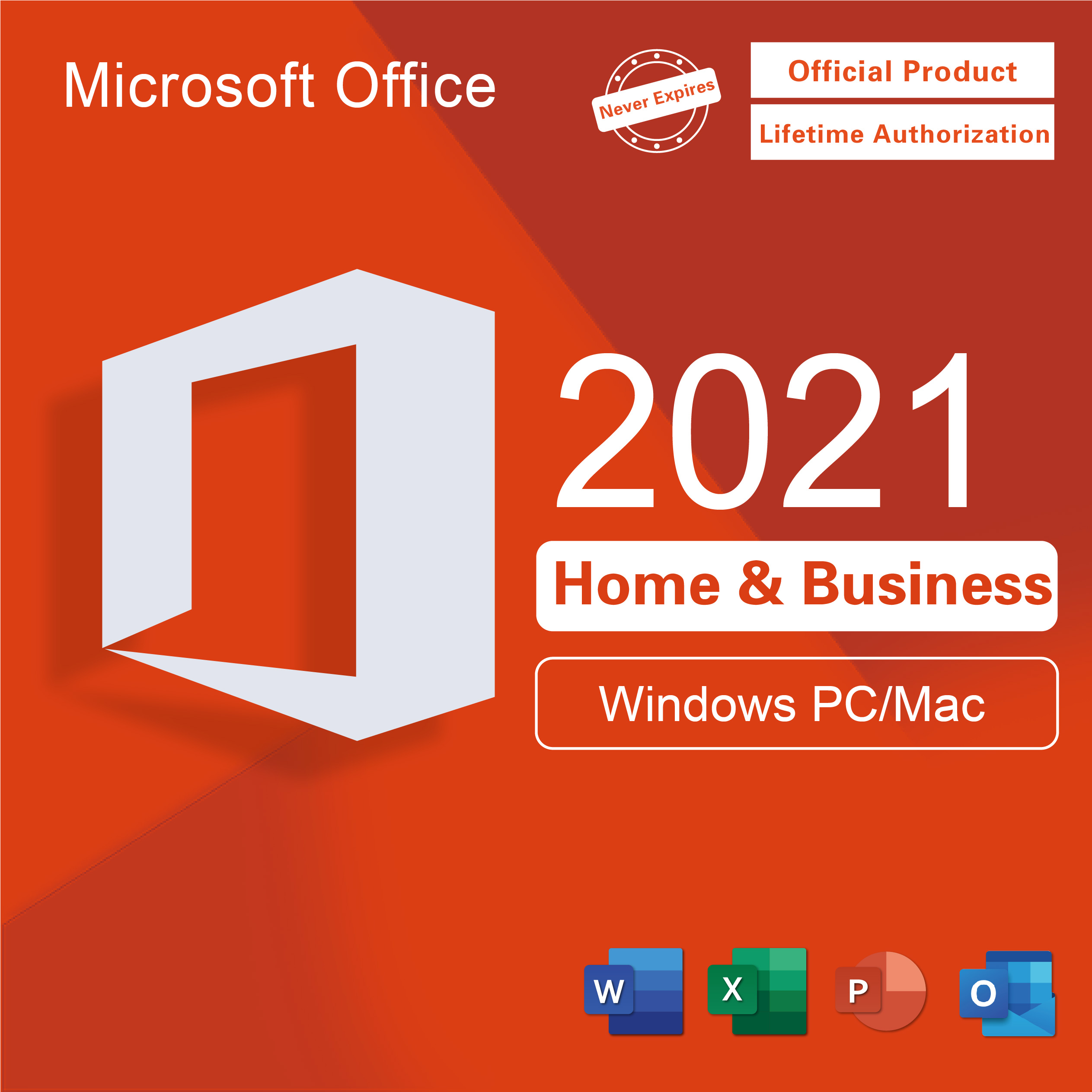 Microsoft Office 2021 Home & Business PC/Mac