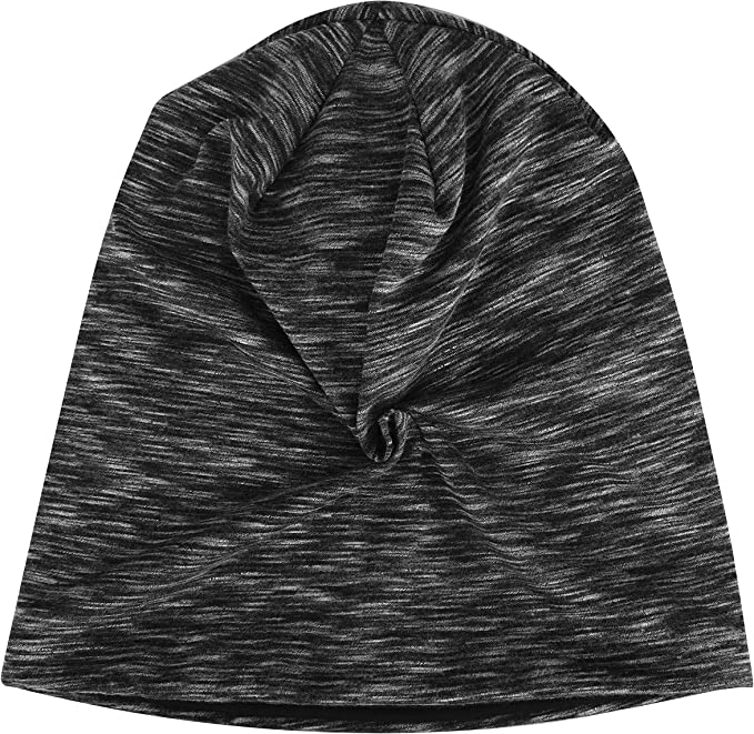 2 Pack Cotton Slouchy Beanie Hat for Men/Women