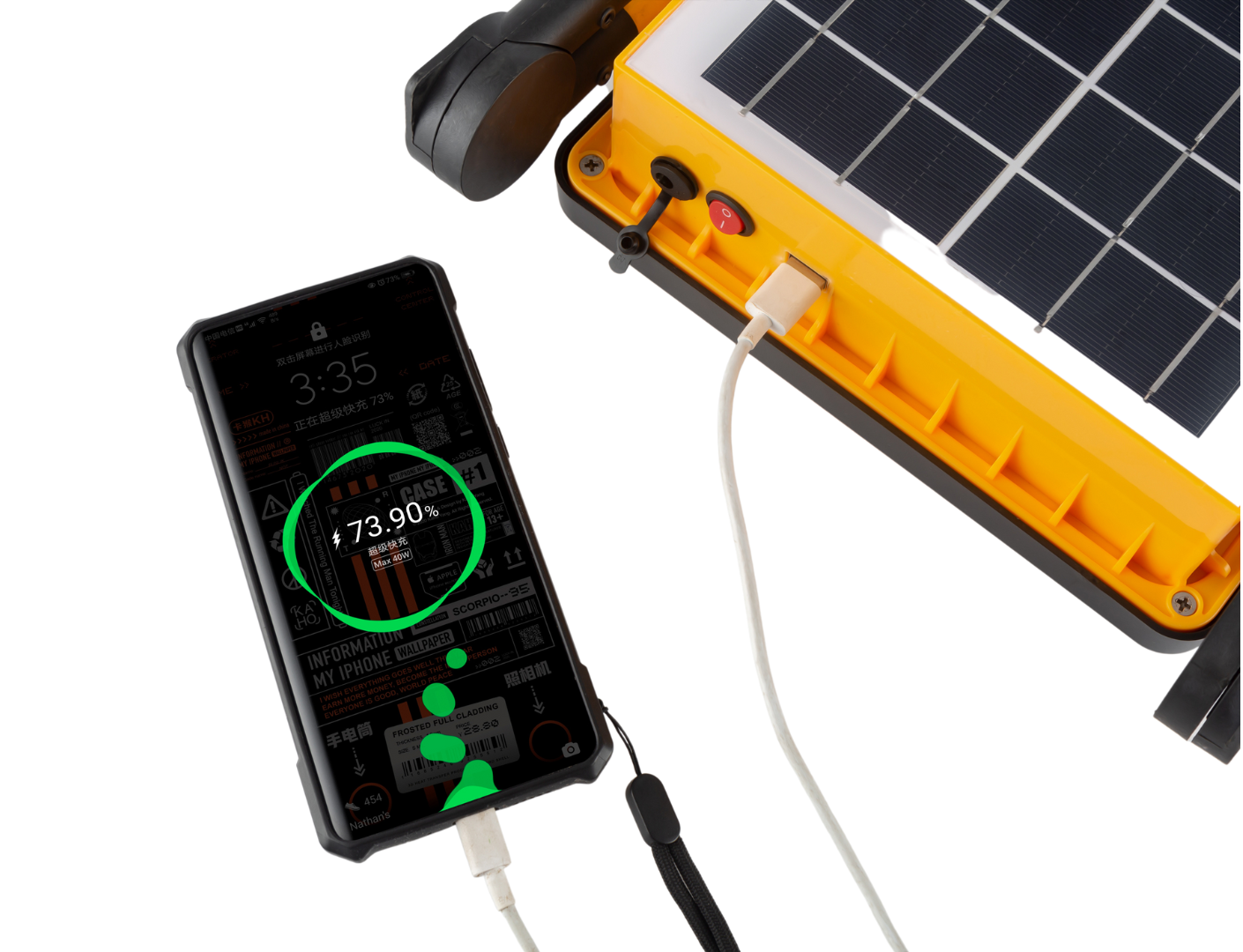 SUNCENTRE portable solar light SC-PT-F01