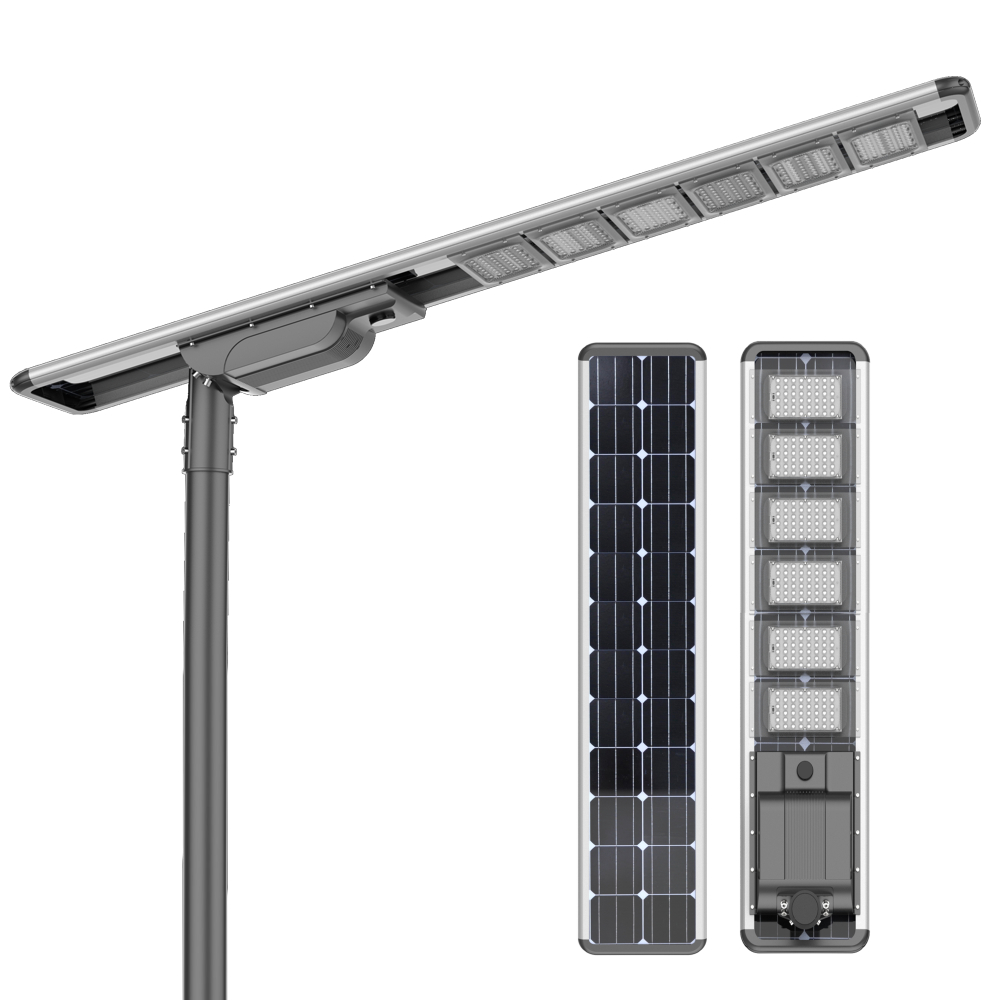 SUNCENTRE integrated aluminum solar street light for 4-12 meters project
