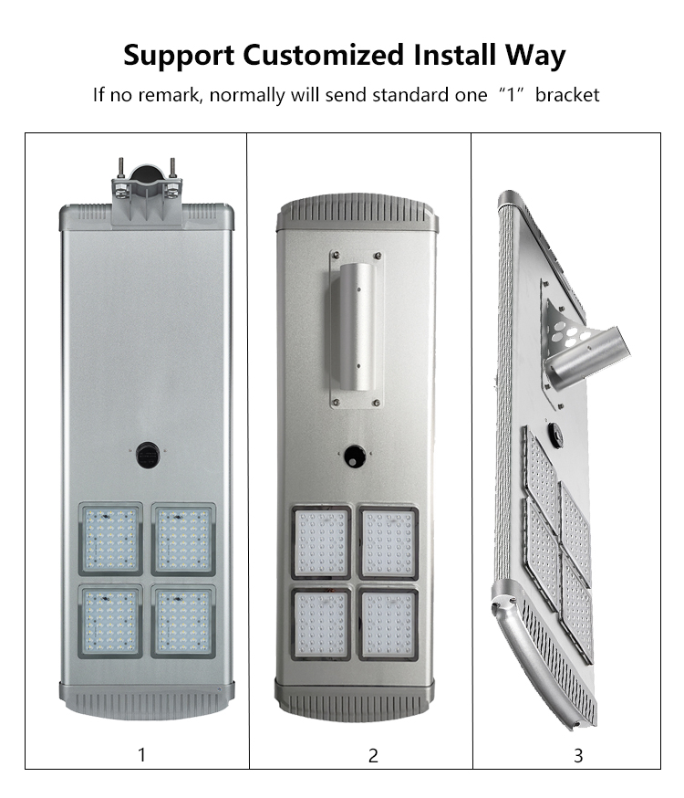 SUNCENTRE integrated aluminum solar street light for 4-12 meters proje