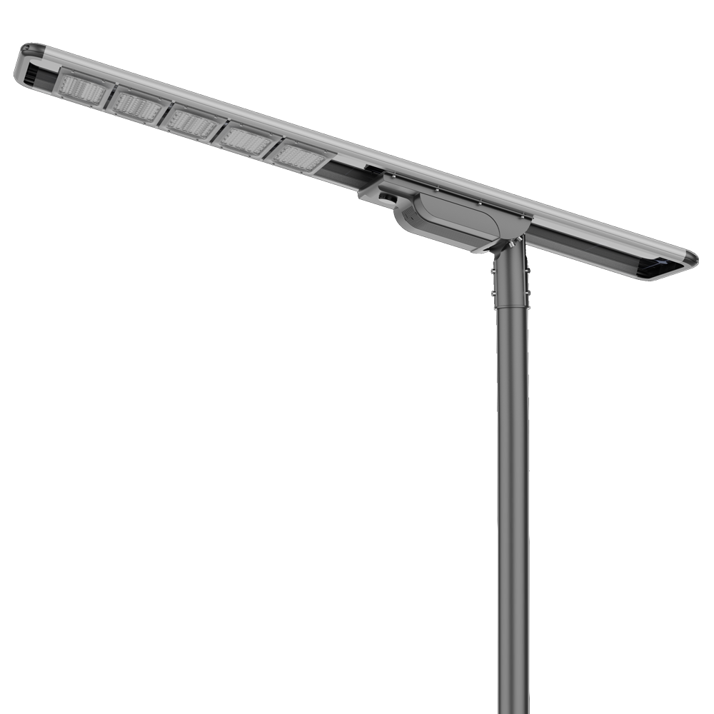 SUNCENTRE integrated aluminum solar street light for 4-12 meters project