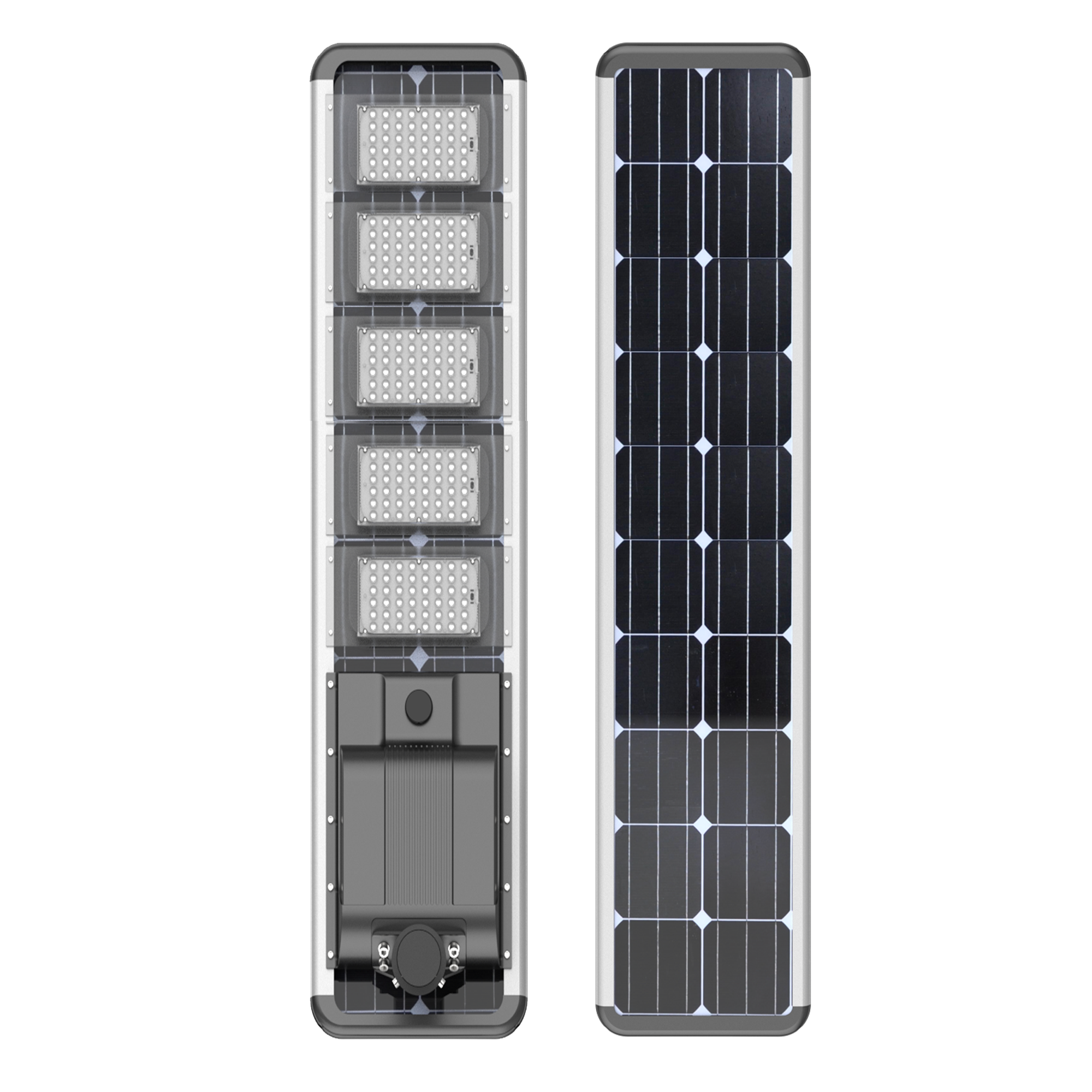 SUNCENTRE integrated aluminum solar street light for 4-12 meters project