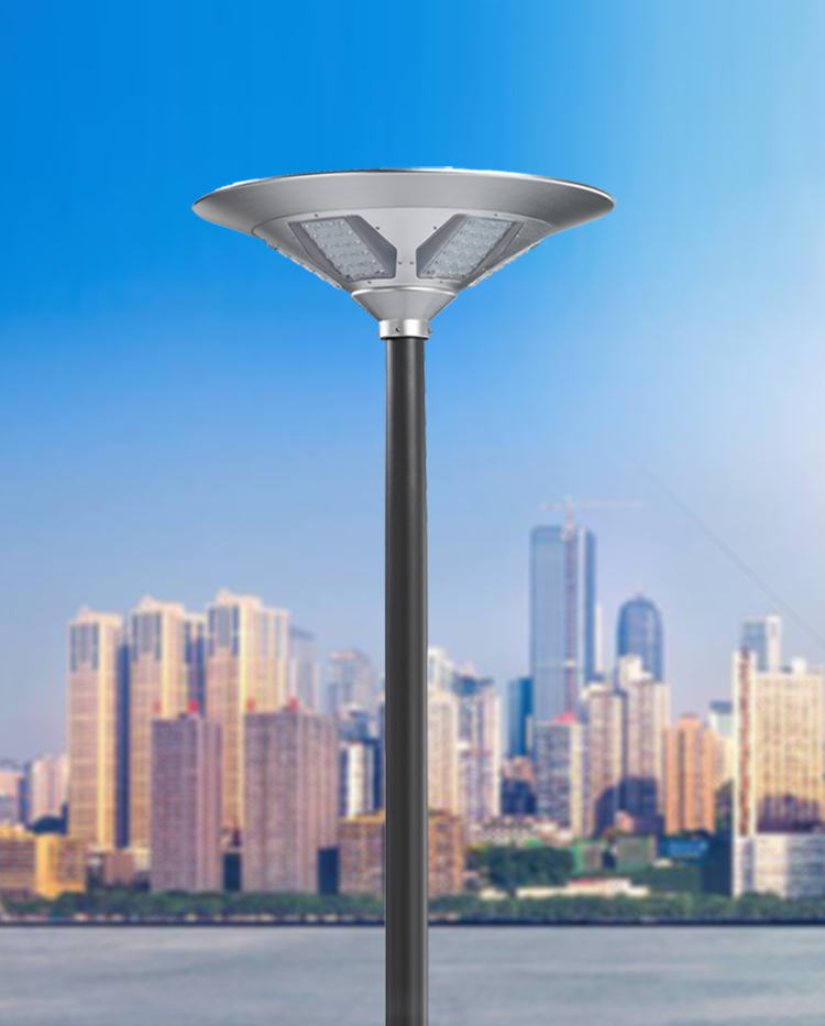 SUNCENTRE integrated aluminum UFO solar street light for 3-6 meters project