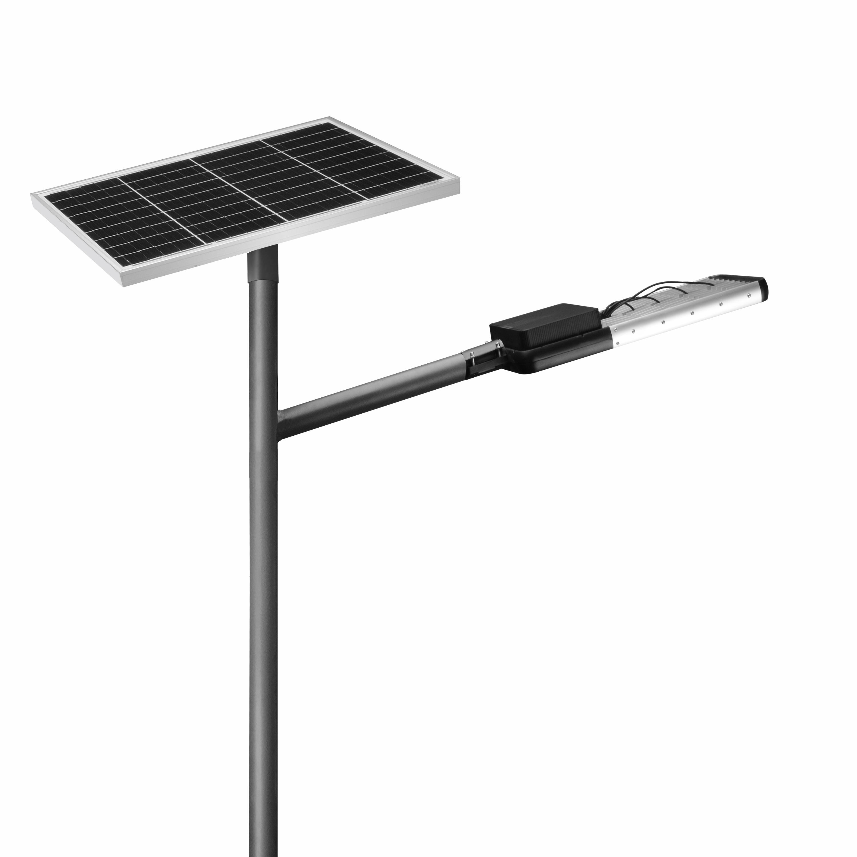 SUNCENTRE seperated aluminum solar street light for 4-12 meters project