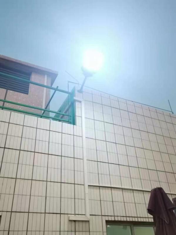 SUNCENTRE integrated ABS solar street light for 4-6 meters project